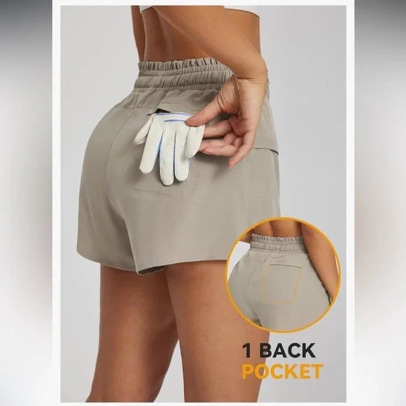 Khaki skort - Picture 3 of 5